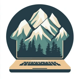 Mountain, Laptop